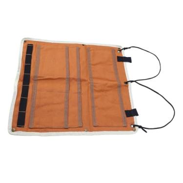 Imagem de SPYMINNPOO Bolsa de Armazenamento para Barraca, Organizador de Suspensão de Acampamento Com Tiras de, Bolsos de Lona Multifuncionais para Armazenamento de Equipamentos Ao Ar Livre, Portátil