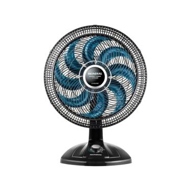 Imagem de Ventilador de Mesa Mondial Super Turbo VTX-40 Chrome 40cm 8 Pás 3 Velocidades