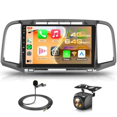 Imagem de Estéreo 4G + 64G para Toyota Venza 2008-2016 Rádio Android Upgrade Unidade de Cabeça de Tela Sensível ao Toque IPS de 9 polegadas, Driauto Estéreo para Carro com Carplay Sem Fio, Android, Auto GPS