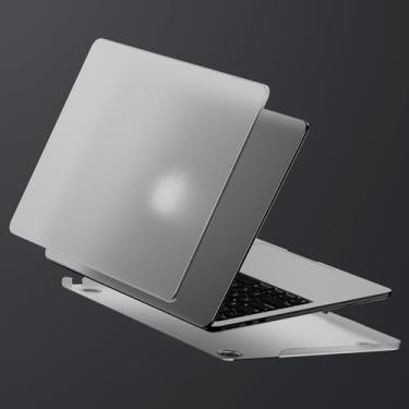 Imagem de Compatível com MacBook Air 13,5 polegadas 2025 2024 2023 2022 M4 M3 M2 A3240 A3113 A2681, capa rígida protetora resistente, capa de teclado e película de tela (fosco)