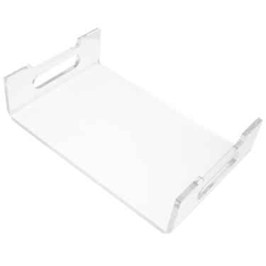 Imagem de Monitor Stand Riser Elevated Computer Shelf with Keyboard Space Stylish Desk Organizer for Office and Home Use