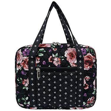 Imagem de DIWI Capa Acolchoada Para Bíblia, Tamanho Extra Grande, 29,9 X 21,9 Cm, 7,5 Livros (Gg, C2 Rose Beauty)