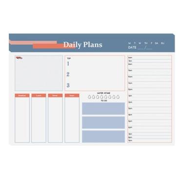 Imagem de Shakven Bloco de notas magnético, blocos de notas magnéticos para geladeira,Blocos de notas | Lista de compras Bloco de notas para fazer memorandos Lista de compras Bloco magnético para memorando de