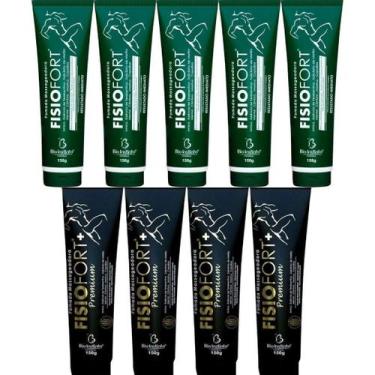 Imagem de Kit 5 Pomada Fisiofort 150G 4 Pomada Fisiofort Premium 150G - Bio Inst