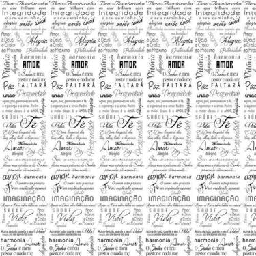 Imagem de Papel De Parede Palavras Deus Paz Amor Alegria Vida Fé Saúde - LRP