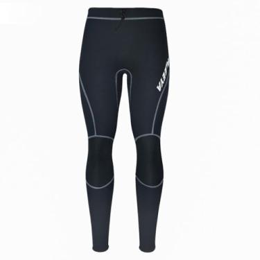 Imagem de Calças masculinas e femininas, calças compridas de neoprene de 3 mm, mantêm aquecidas, calças de mergulho para surf, caiaque, natação, mergulho, canoagem (3K-MN-M) (SWSJ1703-XXXL)