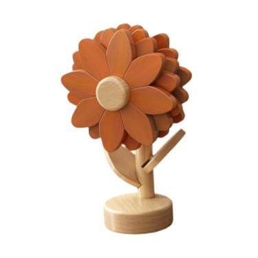 Imagem de predolo Jogo Americano de Madeira com Isolamento Térmico (5 peças), Porta-Copos com Estampa de, Ideal para Utensílios de Mesa, Tigelas e Panelas -, C