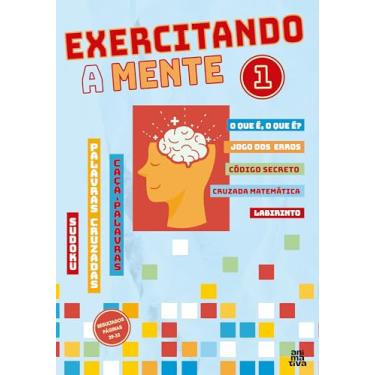 Imagem de Caderno de Atividades Animativa, Exercitando a Mente 1, 16 folhas, Pacote com 10