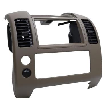 Imagem de RiToEasysports Kit Painel Console Central Moldura Material Abs Elegante Capa de Substituição Fácil Instalação para Frontier 2005-2020 (#13)