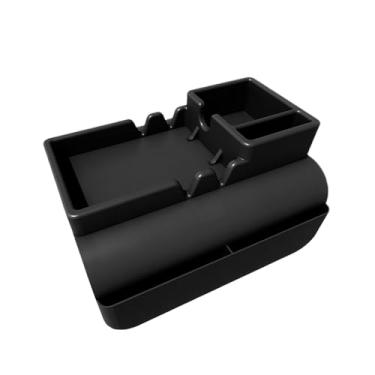 Imagem de Porta Copos para Sofá - Organizador Antiderrapante de Silicone com Bolso Lateral | Porta-copos para Sofá | Para Cama TV Viagem Cadeira de Computador e Telemóvel