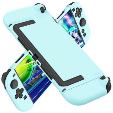 Imagem de COMCOOL Dockable Case for Nintendo Switch 2 2025 - [Military Grade Drop Protection] Slim Shockproof with Anti-Fingerprint Switch 2 Protective Cover - Light Blue
