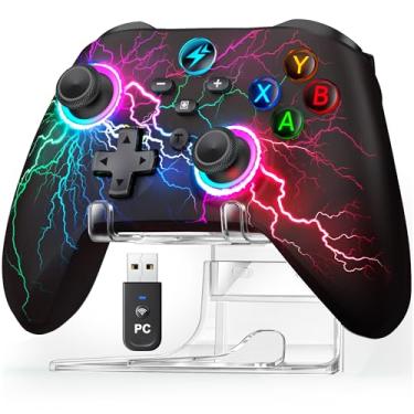Imagem de Svetaecho Wireless Switch 2 Pro Controller for Nintendo Switch Controller/Lite/OLED, LED Wired PC Game Joysticks-Wireless iOS/Android Remote, Nintendo Switch Accessories Set Controller