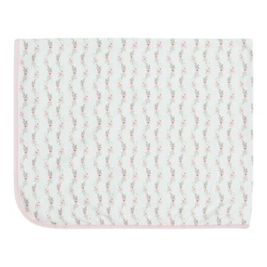 Imagem de Cueiro Bebê Estampado Suedine Caminho das Flores Rosa - Hug