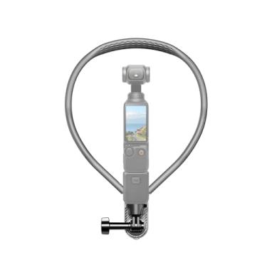 Imagem de Mechrig Suporte de pescoço de liberação rápida para GoPro Hero 13/12/11/10/9/8/7/, DJI Osmo Action 5 Pro/4/3, Insta360 X4/X3, AKASO e mais, pingente de liberação rápida com alça ajustável para tirar