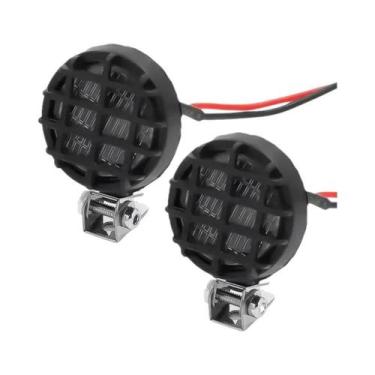 Imagem de Faróis LED Em Escala 1/10 Para Carro RC Com Suporte Para Traxxas Axial