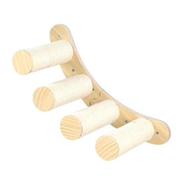 Imagem de predolo Prateleira de escalada para gatos, móveis para animais de estimação, playground faça você mesmo, escada de escalada montada na parede, prancha