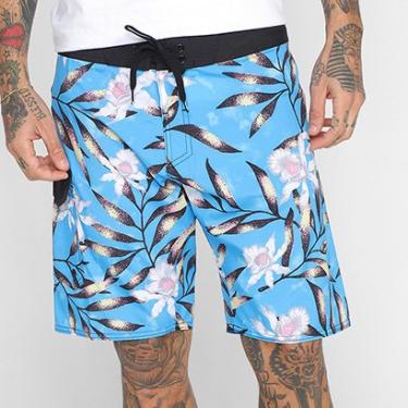 Imagem de Bermuda D'Água Volcom Tropical Floral Masculina-Masculino