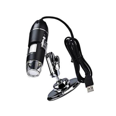 Imagem de DOITOOL Mini microscópio digital portátil tela de microscópio doméstico 1600x lupa para telefone joias de laboratório