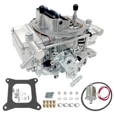 Imagem de Carburador 4150 Modelo 600 CFM, 4 cilindros, compatível com motores V-8, secundário a vácuo, estrangulador elétrico para Chrysler, Dodge, Ford, GMC, Lincoln, Mercury, Olds, Plymouth, número de