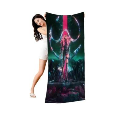 Imagem de Toalha De Praia Personalizada Para Crianças Lady Gaga, Presente Para F