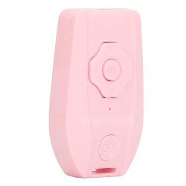 Imagem de aqxreight Virador de Página Remoto USB Recarregável Sem Fio Obturador de Câmera Remoto Clicker de Vídeo Fotográfico para Smartphones Selfies Página Preta Com você Rola Sem Esforço Sem (Rosa)