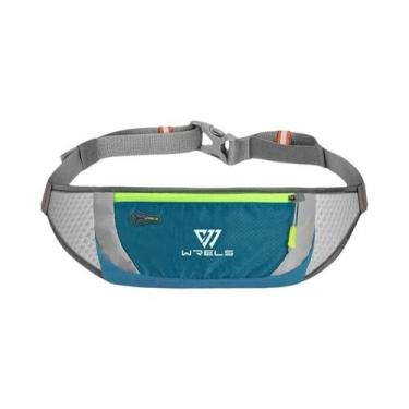 Imagem de Cinto De Corrida Impermeável Unissex Ajustável Com Bolso Para Celular 