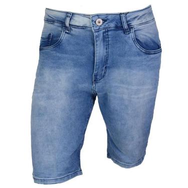 Imagem de Bermuda Jeans Masculina Nicoboco Surquinho Azul - 4486-Masculino