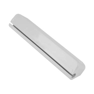 Imagem de menolana Gancho para assento de barco marinho, base de gancho com três furos, design simples, suporte de clipe de PVC para barco de pesca, bote inflável, Cinza