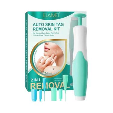 Imagem de Conjunto Removedor De Verrugas E Sinais De Pele Duplo Sem Dor Ferramen