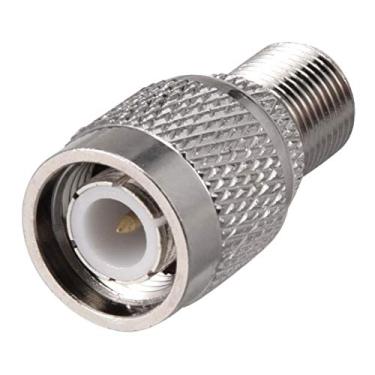 Imagem de Generic TNC macho para F fêmea conector de latão RF adaptador coaxial coaxial 1 peça