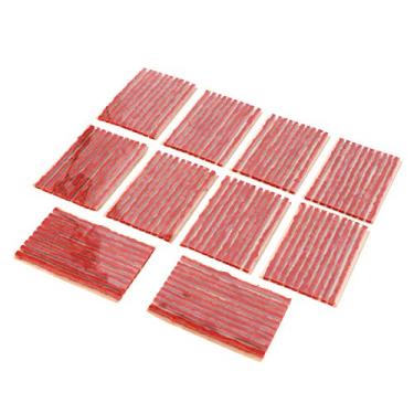 Imagem de Generic Tira de Reparo de Pneu Sem Câmara de Ar, Reparo Eficiente de Punção, Recuperação de Punção para Carro e Motocicleta, Kit de Plugue de Pneu de Borracha para Correção Rápida, 100 Peças 100x3mm