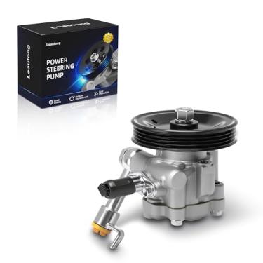 Imagem de Loautong Bomba de direção hidráulica com polia para Nissan Maxima 2004-2008, para Nissan Alitima 2002-2006, para Nissan Quest 2004-2009, V6 3,5L, bomba de direção hidráulica com substituição de polia