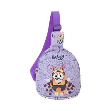 Imagem de Mochila Infantil Bluey Bingo Com Figura De Anime, Bolsa Escolar Mini M