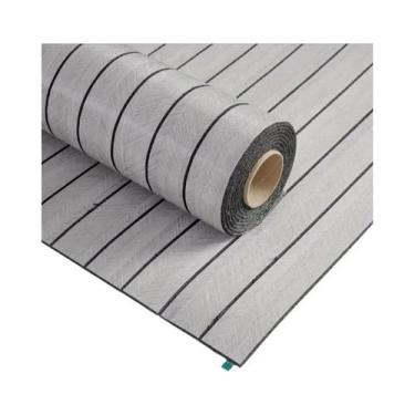 Imagem de Papel De Parede Adesivo Extra Grosso 3D Com Efeito Madeira Retrô, Impe