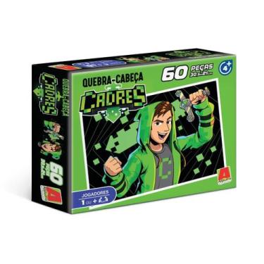 Imagem de Quebra Cabeça Puzzle Youtuber Cadres Amigo Do Athos 60 Peças