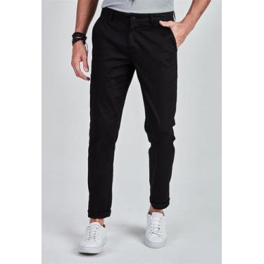 Imagem de Calça Docthos Slim Sarja Lisa, 003 preto, 40