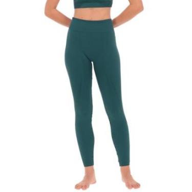 Imagem de Calça Legging Fitness Plié Cintura Alta Sem Costura Adulto-Feminino