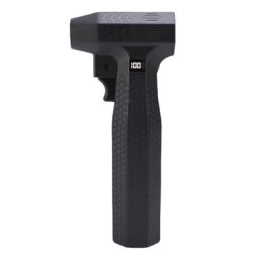 Imagem de WALFRONT Ventilador de Ar Portátil Espanador de Ar Elétrico 80000RPM 60M/S Modo Turbos Display Digital, Coletor de Poeira ABS de Alta Velocidade Com 3 Engrenagens Ajustáveis ​​para Limpeza de Pêlos