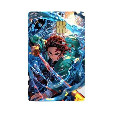 Imagem de Capa De Cartão De Crédito Em PVC Fosco HD Do Luffy Do Anime One Piece 