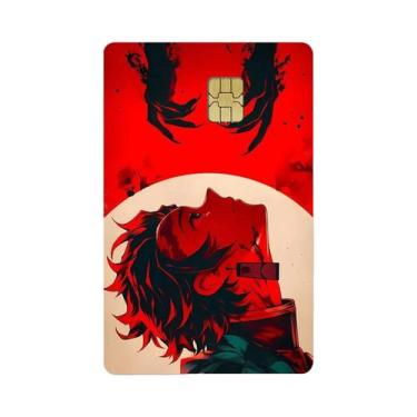 Imagem de Capa De Cartão De Crédito Em PVC Fosco HD Do Luffy Do Anime One Piece 