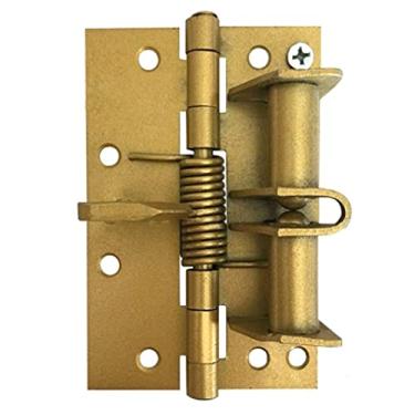 Imagem de 2 peças/conjunto de dobradiça de posicionamento dobradiça de porta oculta com mola de fechamento automático para dobradiças de ferragens de conexão de móveis de armário