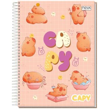 Imagem de CADERNO UNIVERSITÁRIO C/D ESPIRAL CAPY 12 MATÉRIAS 192 FLS - CAPIVARA