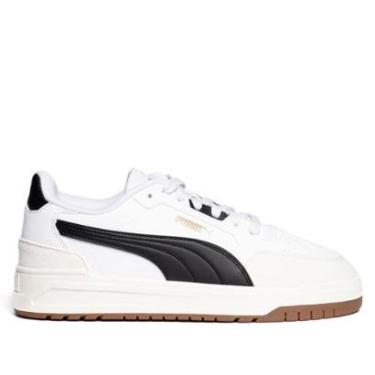 Imagem de Tênis Masculino Puma Shuffle Downtown Formstrip Branco/Preto-Masculino