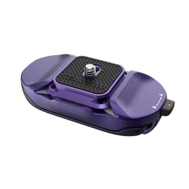 Imagem de PGYTECH Clipe de câmera Beetle V2 com placa, clipe de mochila para câmera de liberação rápida, compatível com Arca-Swiss, sistema SnapLock para câmeras Sony/Nikon/Fuji/DSLR, montagem instantânea e