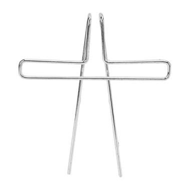 Imagem de SIWOTED Clipe de partituras para guitarra, metal, piano, violino, violoncelo, flauta, instrumento musical, livro de música, suporte de página para prática (Prata)