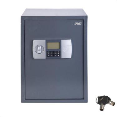 Imagem de Cofre Digital Eletrônico Grande Senha Chave Segurança Fixser