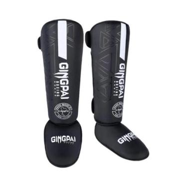 Imagem de Caneleiras Leves De Couro PU Para Boxe, Suporte De Tornozelo, Aquecedo