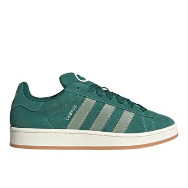 Imagem de adidas Campus 00s Tênis masculino, Verde universitário/verde prateado/branco, 42