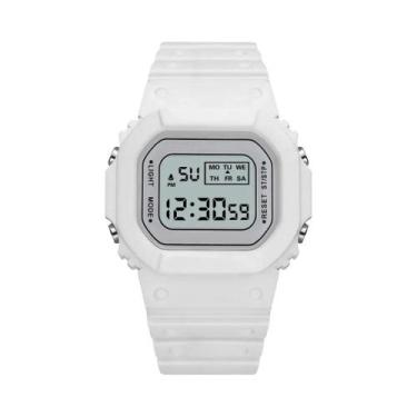 Imagem de Relógio Esportivo Digital Masculino À Prova D'água Com Display LED, Pu