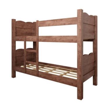 Imagem de Cama Quarto Beliche Madri - Loja DoceLar, Canela